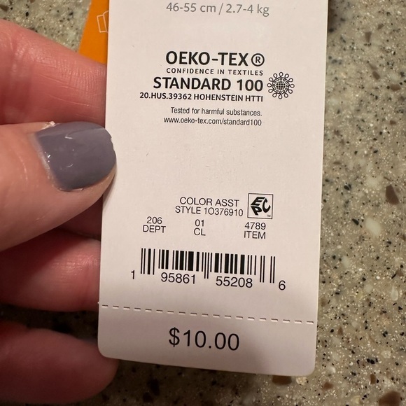 Carter’s Newborn My First Christmas Sleeper NWT - Picture 3 of 4